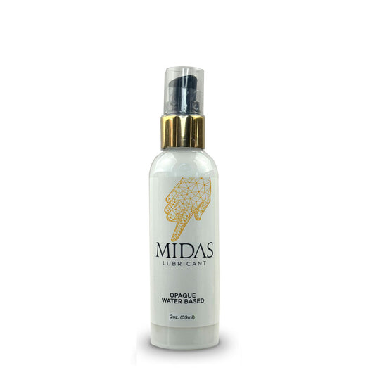 Midas Opaque Water Based Lubricant - 59 ml - Water Based Cum Lube