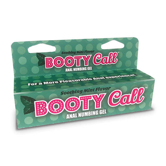 Booty Call - Mint Flavoured Anal Numbing Gel - 44 ml (1.5 oz) Tube