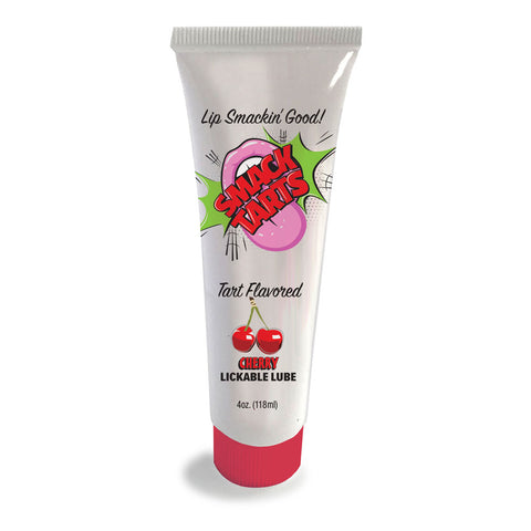 Smack Tarts - Sour Cherry - Sour Cherry Flavoured Lubricant - 120 ml Tube - Image 1