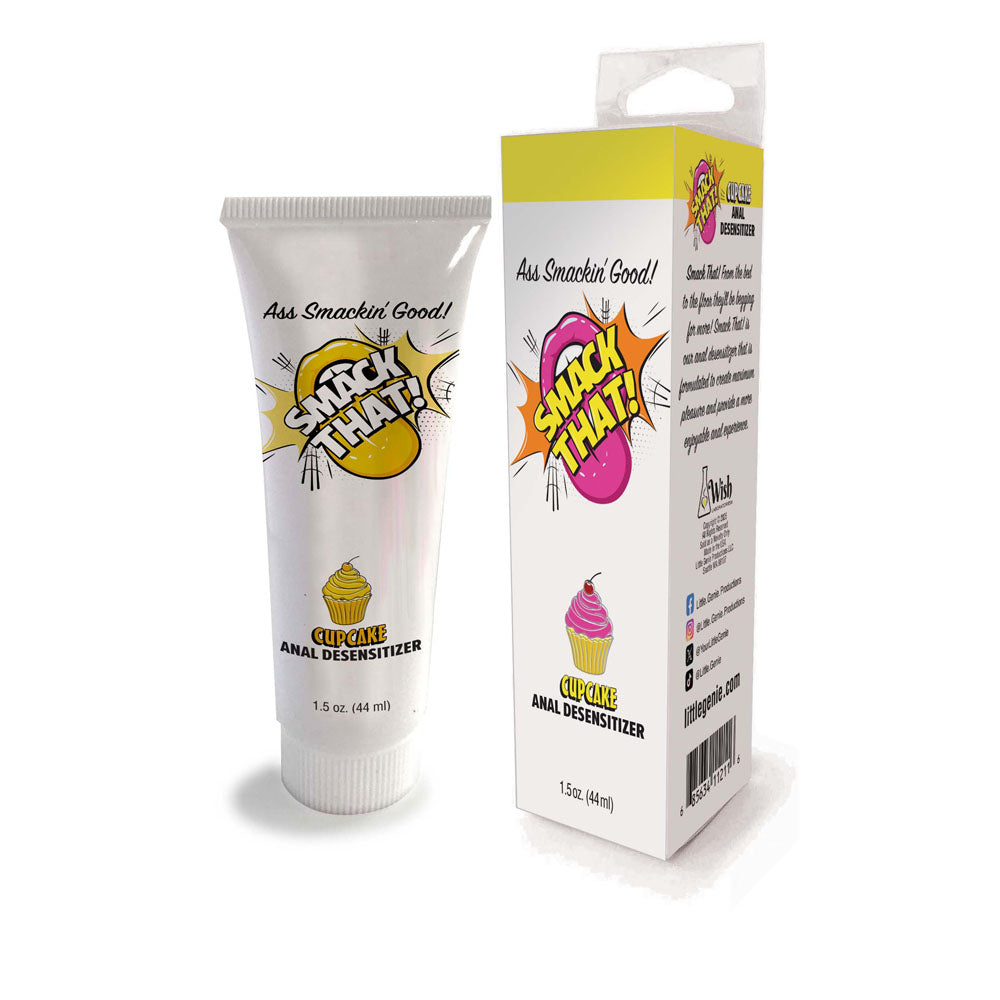 Smack That! Anal Desensitiser - Cupcake - Cupcake Flavoured Anal Desensitiser - 44 ml Tube