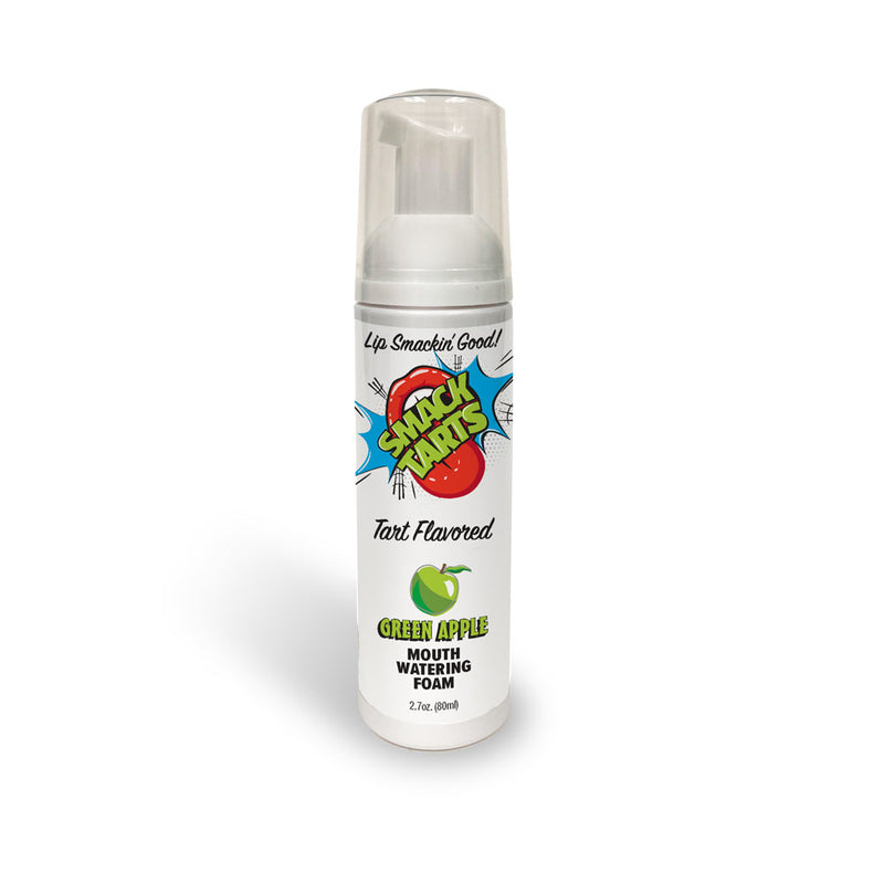 Smack Tarts Mouthwatering Foam - Green Apple - Sour Green Apple Flavoured - 80 ml Bottle