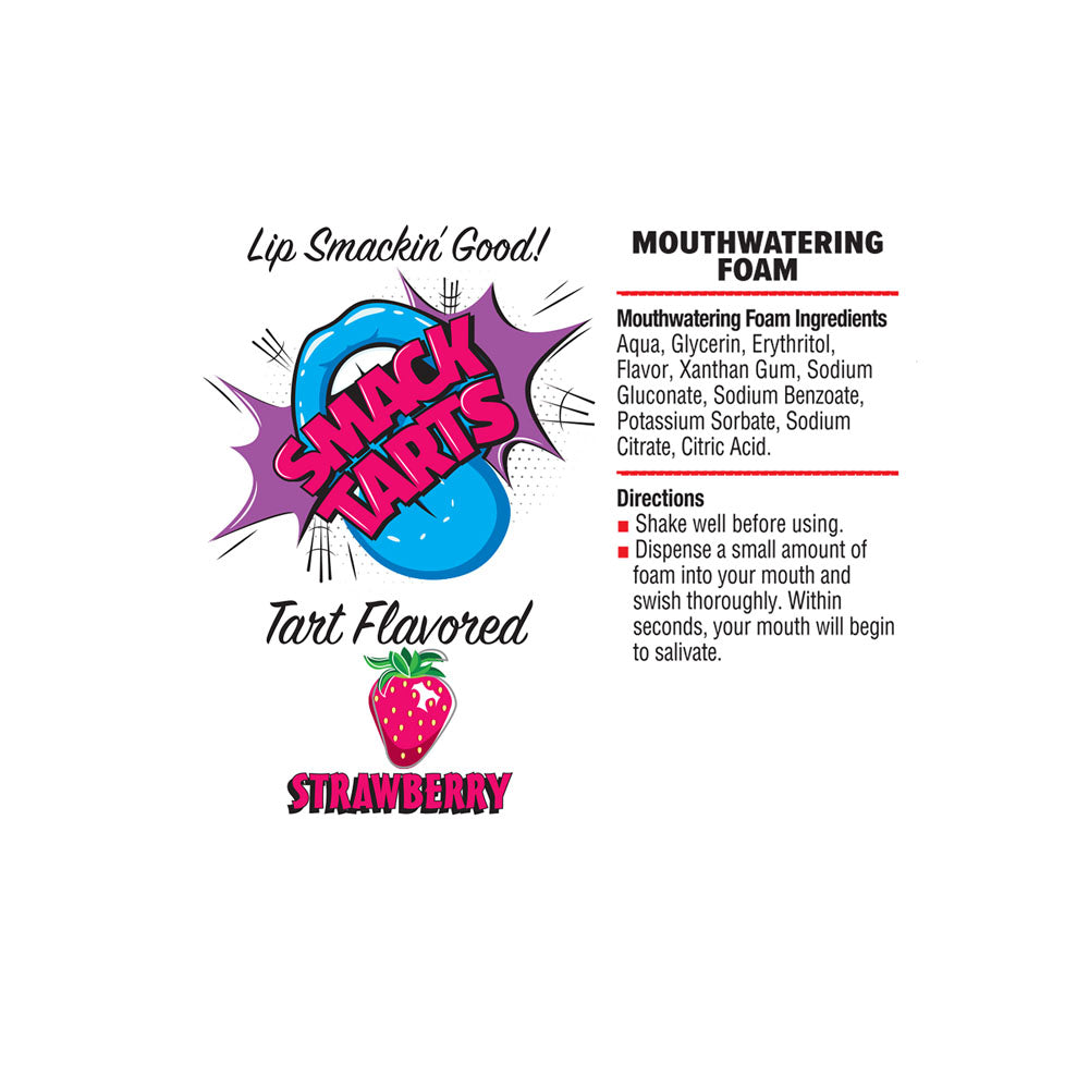 Smack Tarts Mouthwatering Foam - Strawberry - Sour Strawberry