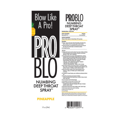 ProBlo Deep Throat Spray - Pineapple Flavoured Deep Throat Spray - 30