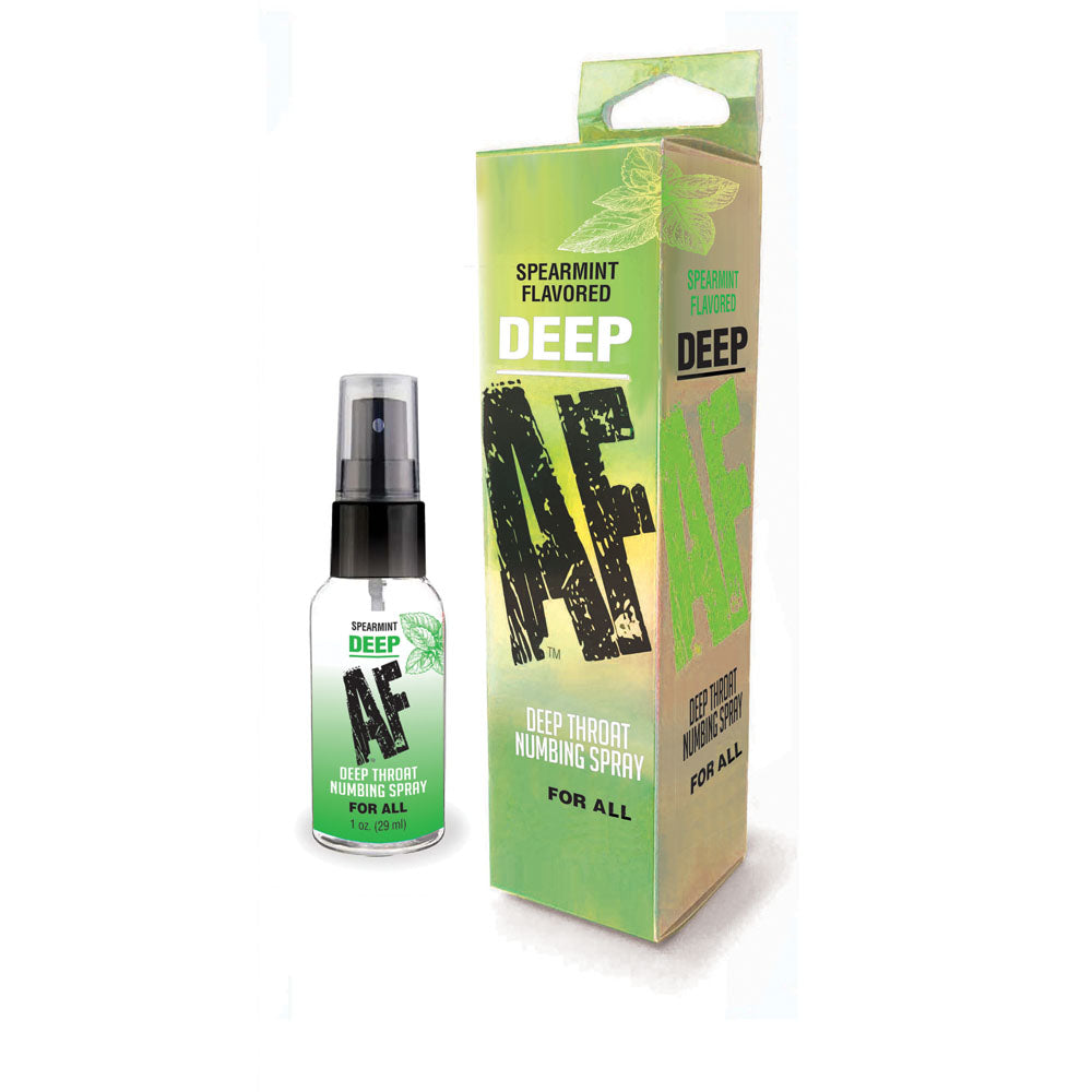 Deep AF - Mint Flavoured Deep Throat Spray - 29 ml