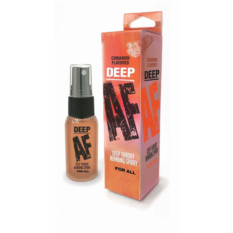 Deep AF - Cinnamon Flavoured Deep Throat Spray - 29 ml