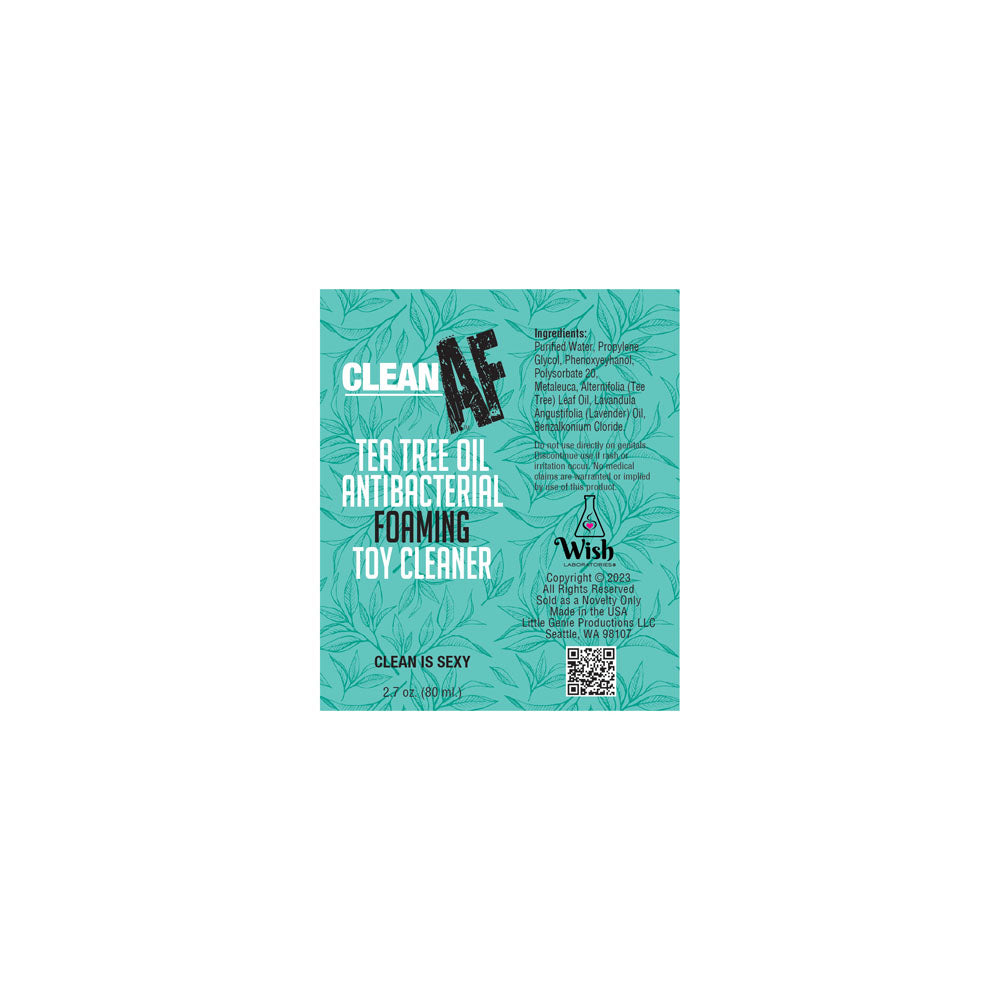 Clean AF Foaming Toy Cleaner - Antibacterial Foaming Toy Cleaner - 80