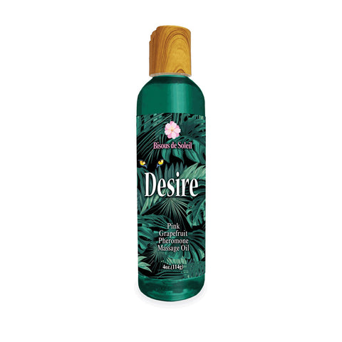 Desire Pheromone Massage Oil - Pink Grapefruit Scented Pheromone Massage Oil - 118 ml - Image 1