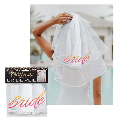 Glitterati - Bride Veil - Hens Party Novelty Veil
