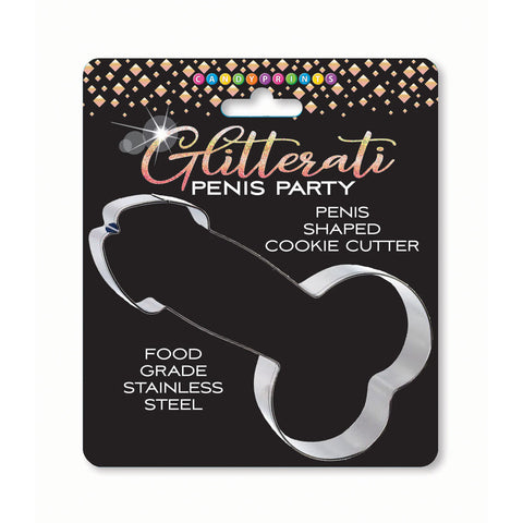 Glitterati Penis Cookie Cutter - Novelty Item - Image 1