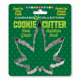 Cannabis Cookie Cutter - Metal Cookie Cutter - Image 1