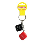 Super Fun Key Chain - Sex Dice - Erotic Dice Novelty Keychain - Image 1