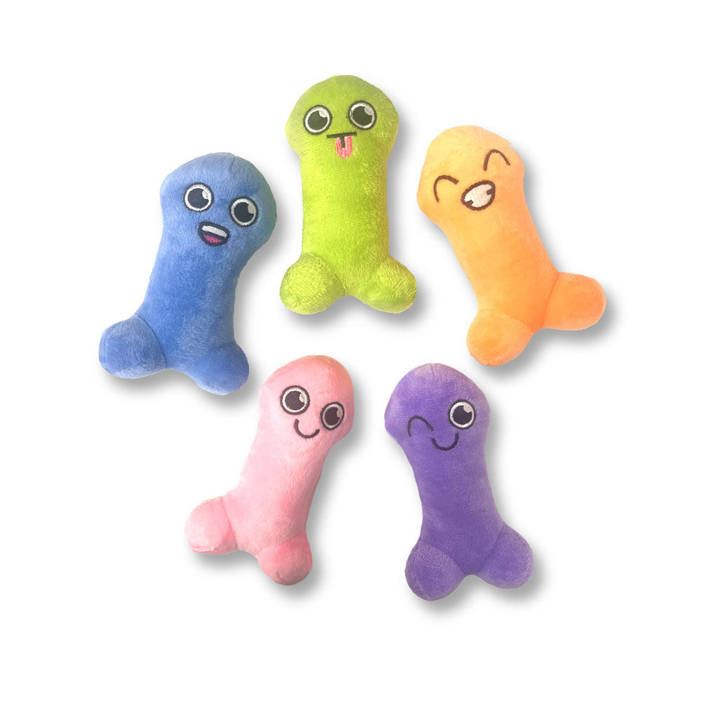 Suck A Bag Of Dicks Plushy Pillows - Mini Fuzzy Dicky Plushy Pillows