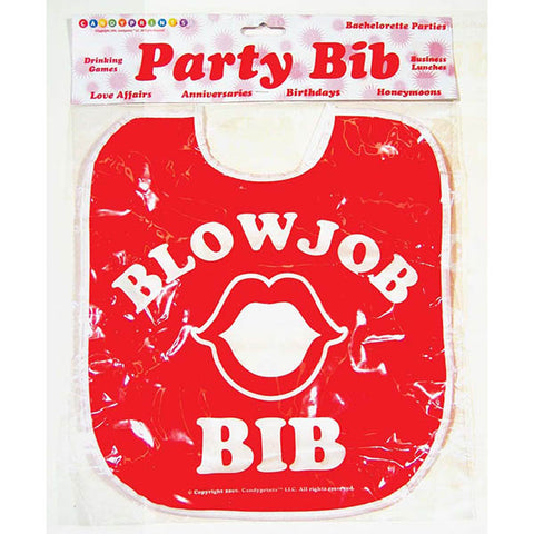 Blow Job Bib - Novelty Item - Image 1