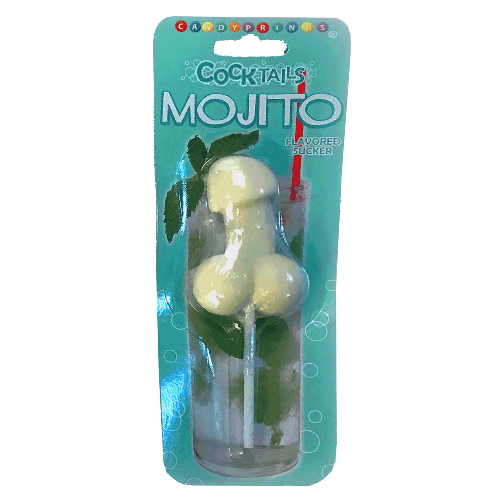 Cocktail Suckers - Mojito - Mojito Flavoured Dicky Lollypop - Image 1