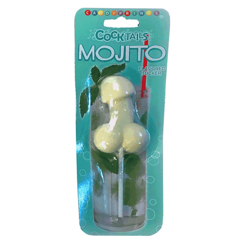 Cocktail Suckers - Mojito - Mojito Flavoured Dicky Lollypop - Image 1