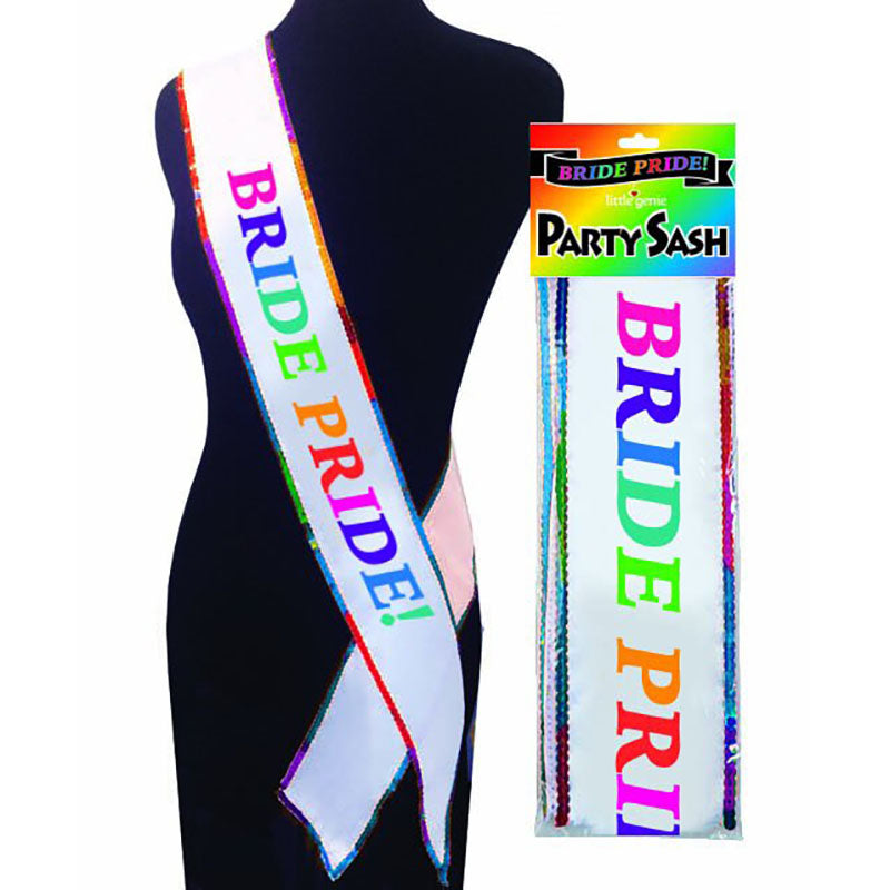 Bride Pride Sash - Hens Party Novelty - Image 1