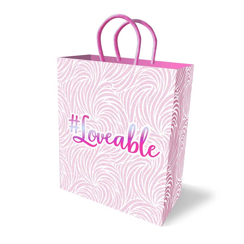 #Loveable - Gift Bag - Novelty Gift Bag - Image 1