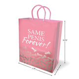 Same Penis Forever Gift Bag - Novelty Gift Bag - Image 3
