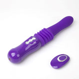 Maia Monroe - Purple 38 cm USB Rechargeable Thrusting Vibrator - Image 4