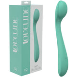 LOVELINE Juicy - Green - GReen 21.5 cm USB Rechargeable Vibrator - Image 1