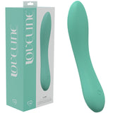 LOVELINE Lust - Green - Green 17 cm USB Rechargeable Vibrator - Image 1