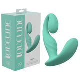 LOVELINE Bliss - Green - Green 11.5 cm USB Rechargeable Vibrator - Image 1