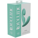 LOVELINE Bliss - Green - Green 11.5 cm USB Rechargeable Vibrator - Image 4
