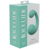 LOVELINE Playful - Green - Green 8.5 cm Dual Vibrator - Image 4
