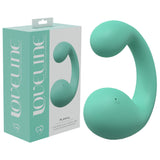LOVELINE Playful - Green - Green 8.5 cm Dual Vibrator - Image 1