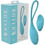 LOVELINE Passion - Blue - Blue USB Rechargeable Vibrating Egg with Wireless Remote - Image 1