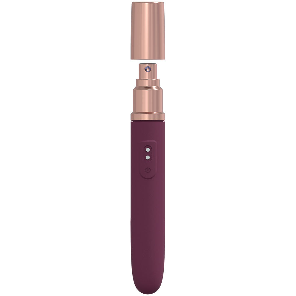 LOVELINE The Traveler 17.6 cm Vibrator with Lube Applicator