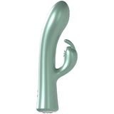 LOVELINE La Perla I - Green - Pearlescent Green 19.2 cm USB Rechargeable Rabbit Vibrator - Image 3