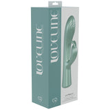 LOVELINE La Perla I - Green - Pearlescent Green 19.2 cm USB Rechargeable Rabbit Vibrator - Image 4