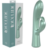 LOVELINE La Perla I - Green - Pearlescent Green 19.2 cm USB Rechargeable Rabbit Vibrator - Image 1