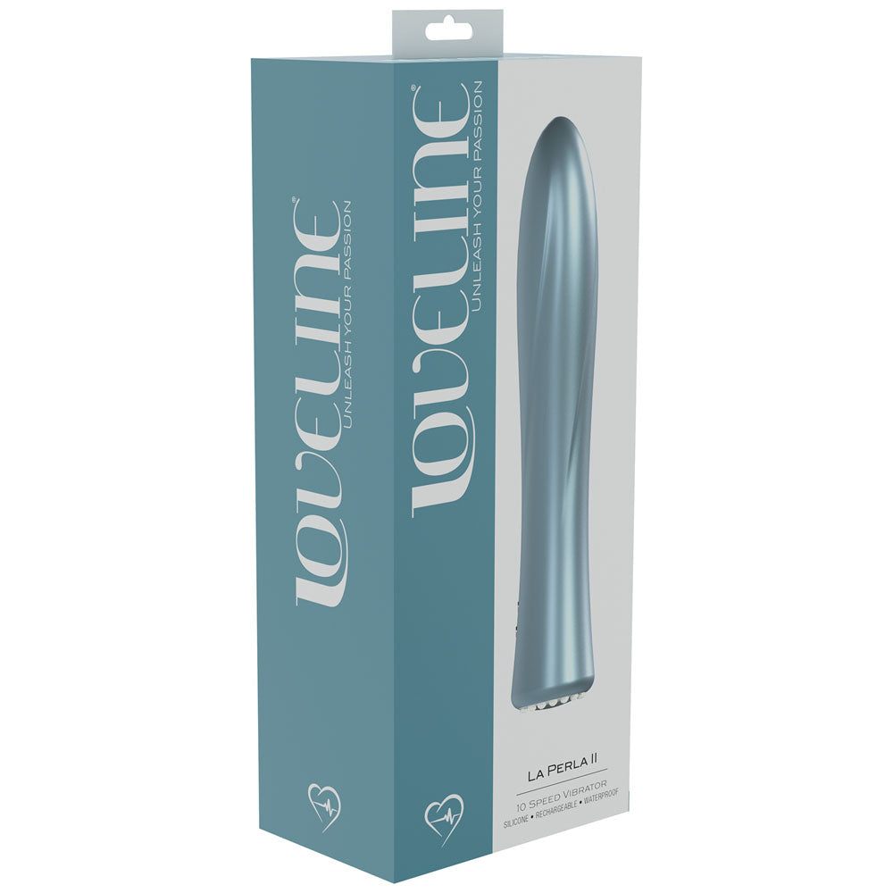 LOVELINE La Perla II - Pearlescent 19.2 cm USB Rechargeable Vibrator