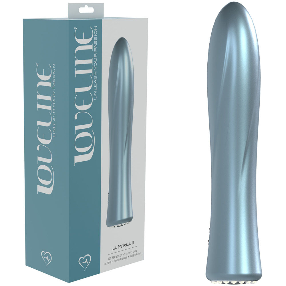 LOVELINE La Perla II - Pearlescent 19.2 cm USB Rechargeable Vibrator