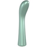 LOVELINE La Perla III - Green - Pearlescent Green 19.2 cm USB Rechargeable Vibrator - Image 2