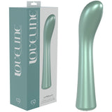 LOVELINE La Perla III - Green - Pearlescent Green 19.2 cm USB Rechargeable Vibrator - Image 1