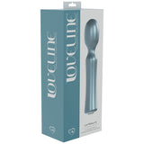 LOVELINE La Perla IV - Blue - Pearlescent Blue 19.2 cm USB Rechargeable Massage Wand - Image 3