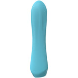 LOVELINE Serenade - Blue 13.5 cm USB Rechargeable Vibrator - Image 2