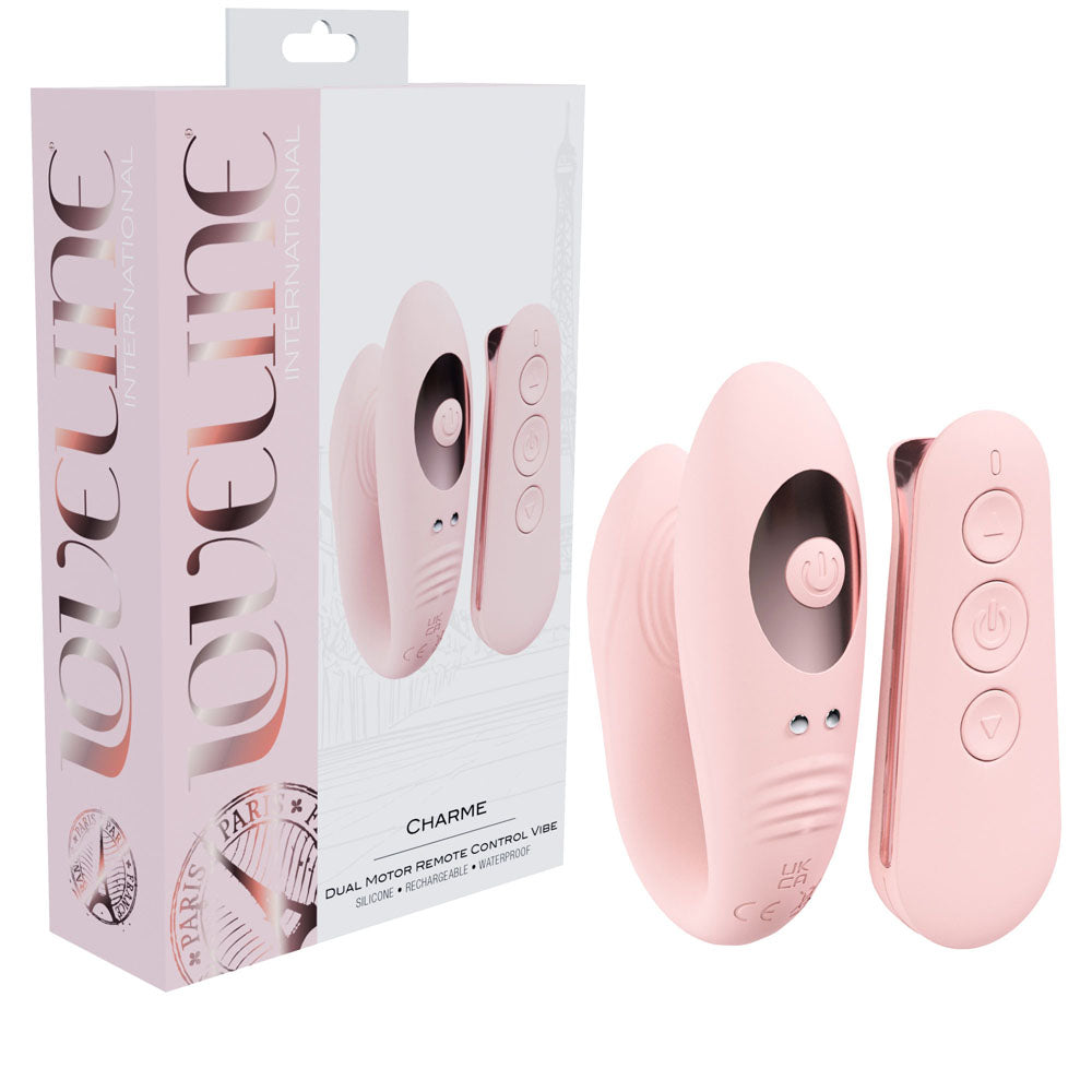 LOVELINE Charme Dual Motor Vibe - Pink Dual Motor Vibrator