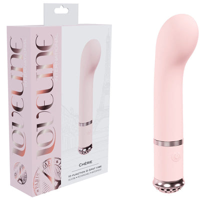 LOVELINE Cherie - Pink 14 cm USB Rechargeable Vibrator