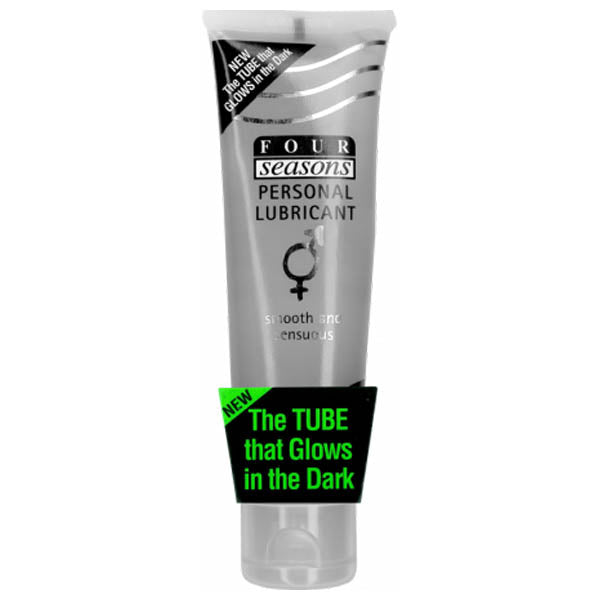 Four Seasons Glow In The Dark Lubricant - Glow N' Dark Personal Lubricant - 100 ml Tube - Image 1