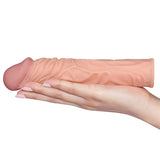 Pleasure X-Tender 2'' Sleeve - Flesh 5.1 cm (2'') Penis Extension Sleeve - Image 2