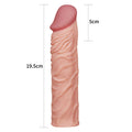 Pleasure X-Tender 2'' Sleeve - Flesh 5.1 cm (2'') Penis Extension Sleeve