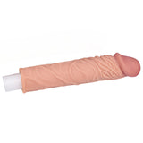 Pleasure X-Tender 2'' Sleeve - Flesh 5.1 cm (2'') Penis Extension Sleeve - Image 4