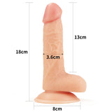 The Ultra Soft Dude - Flesh 17.8 cm (7'') Dong - Image 6