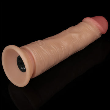 7 Inch Power Basics - Flesh 18 cm USB Rechargeable Vibrating Dong