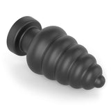 King Sized 7'' Vibrating Anal Cracker - Black 17.8 cm XL Vibrating Butt Plug - Image 6