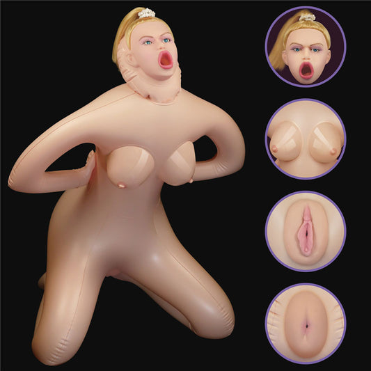 Fayola Horny Cowgirl Doll. Styled with other products, tighter crop.